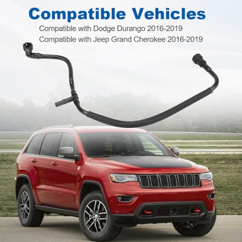 VANJING Vapor Canister Purge Valve Hose Compatible with 2016-2019 Dodge Durango, Jeep Grand Cherokee Replacement for 68250915AD - Image 3