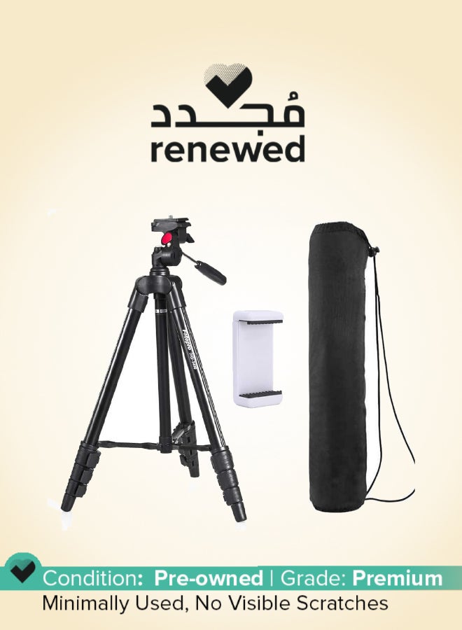 Fotopro Renewed - DIGI-3400 Aluminum Photo/Video Tripod with Multi-Function Head - Image 1