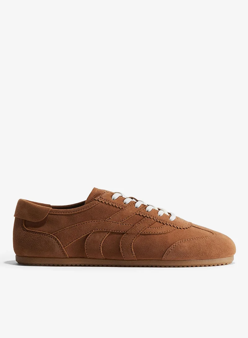 H&M Suede trainers