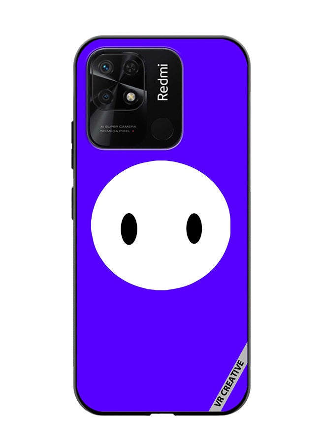 VR CREATIVE Protective Case Cover For Xiaomi Redmi 10C Face Fall Guys Design Multicolour - Image 1