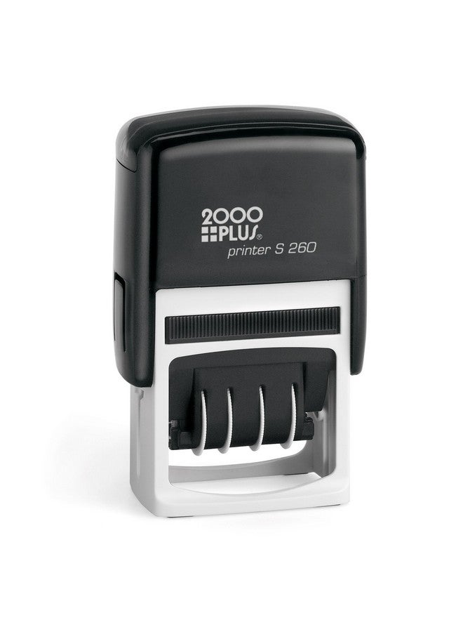 COSCO 2000 Plus 065005 Economy Message Dater, 4 Messages, Red/Blue, 1 3/4 X 15/16 - Image 1