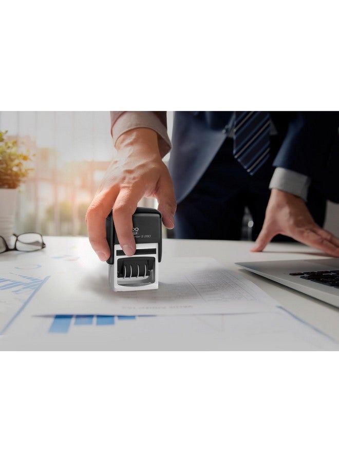 COSCO 2000 Plus 065005 Economy Message Dater, 4 Messages, Red/Blue, 1 3/4 X 15/16 - Image 4