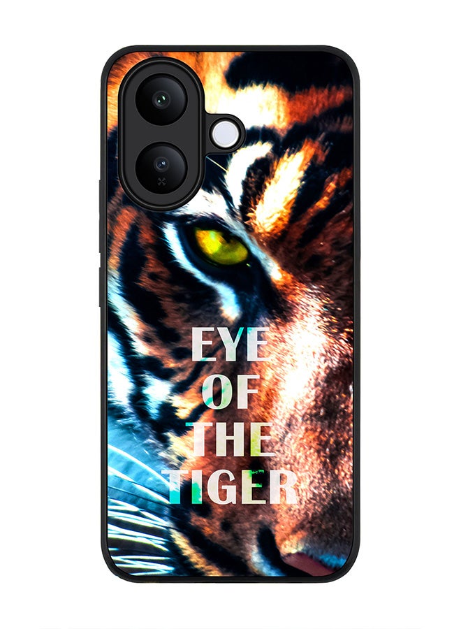 Stylizedd For vivo V60 Lite 5G / V60 Lite 4G Case,Slim fit Camera Protection, Shockproof Thin Phone cover  - Eye Of The Tiger - Image 1