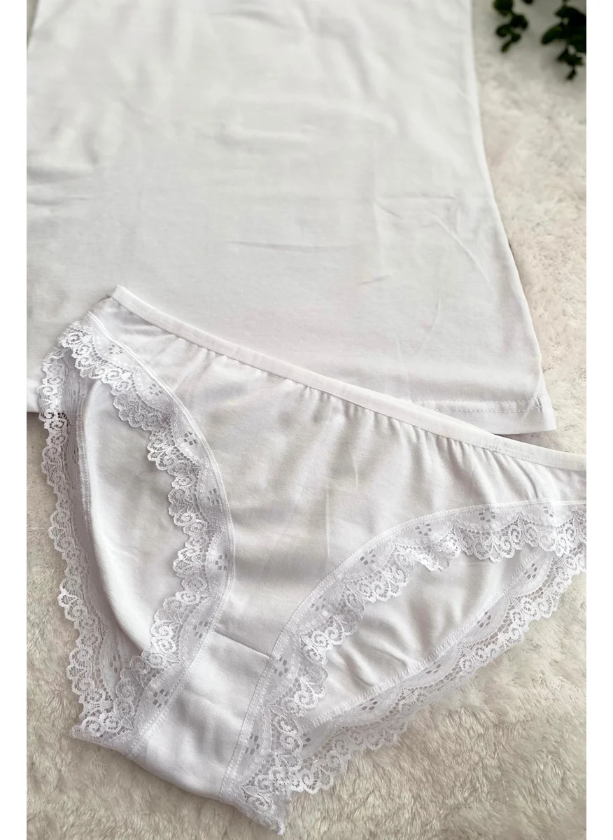 كوتا Rope Suspender Undershirt Panties Set