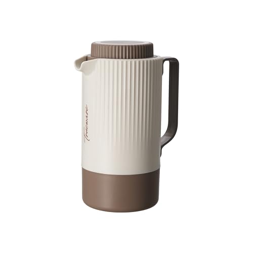 Trueware Amaze ISI Certified Inner Steel Thermoware 1000 ML Hot & Cold Flask Jug, BPA Free, Leak Proof, Ideal for Tea, Coffee, Water, Hot and Cold Beverages - Image 1