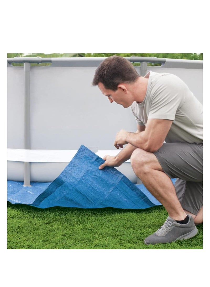 Bestway Bestway Ground Cloth Swimming Pool Floor Protector, 488cm x 488cm - No:58003  - Image 4