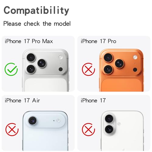 Cavdycidy Bling Diamond Camera Lens Protector Compatible with iPhone 17 Pro Max, Metal Glitter Gem Camera Cover，9H Tempered Glass lens full Screen Sparkle Rhinestone Protector - Image 2