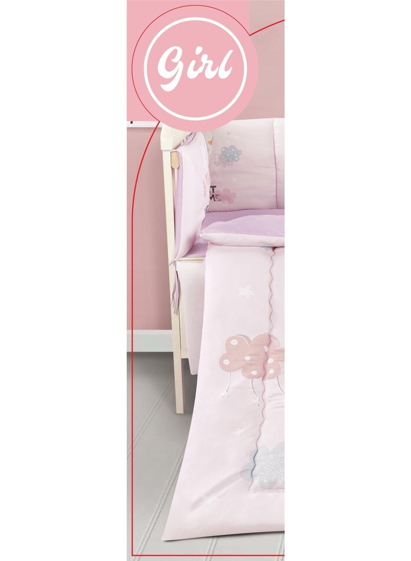 هورس مفرش حواجز سرير اطفال 5 قطع صيفي ليمنح طفلك الراحة - Image 2