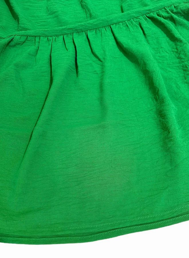Take Two emerald green Women Green Smocked Waist Strappy Maxi Dress for Women | Best Price UAE