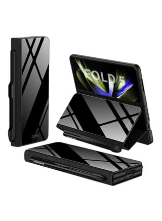 Samsung Z Fold 5 - Luxury S-Pen Pocket Case, Crystal Plated Blend Leather, All-Encompass, with Galaxy Z Fold 5 Pen Holder S - pzsku/Z2BFD668D242EB143B19EZ/45/_/1720504185/8f6c699a-269a-4bef-a90e-73a7aee7f5a3