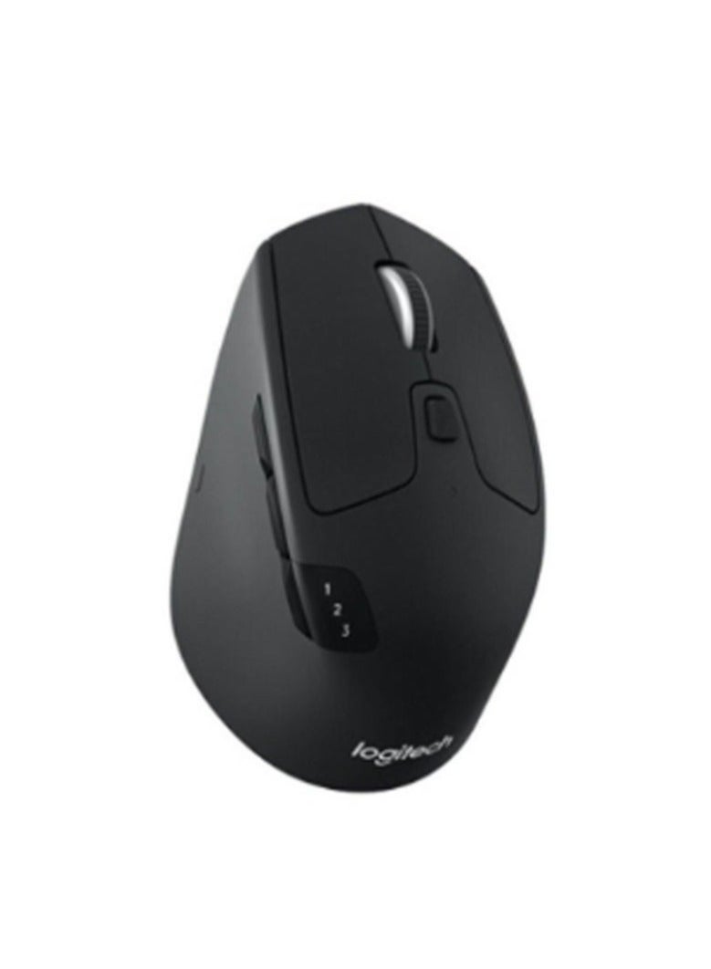 Logitech M720 Triathlon Multi-Device Wireless Mouse, Bluetooth, USB Unifying Receiver, 1000 DPI, 6 Programmable Buttons, 2-Year Battery, Compatible with Laptop, PC, Mac, iPadOS Black  - Image 5