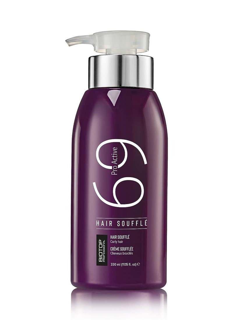 Biotop Professional Biotop Professional Pro-Active Hair Soufflé - Curl Enhancing Leave In Styling Cream for Flexible & Frizz-Free Curls - Made with Almond Oil, Coconut Oil & Avocado Oil - Cruelty-Free Hair Care (11.15oz)  - Image 1