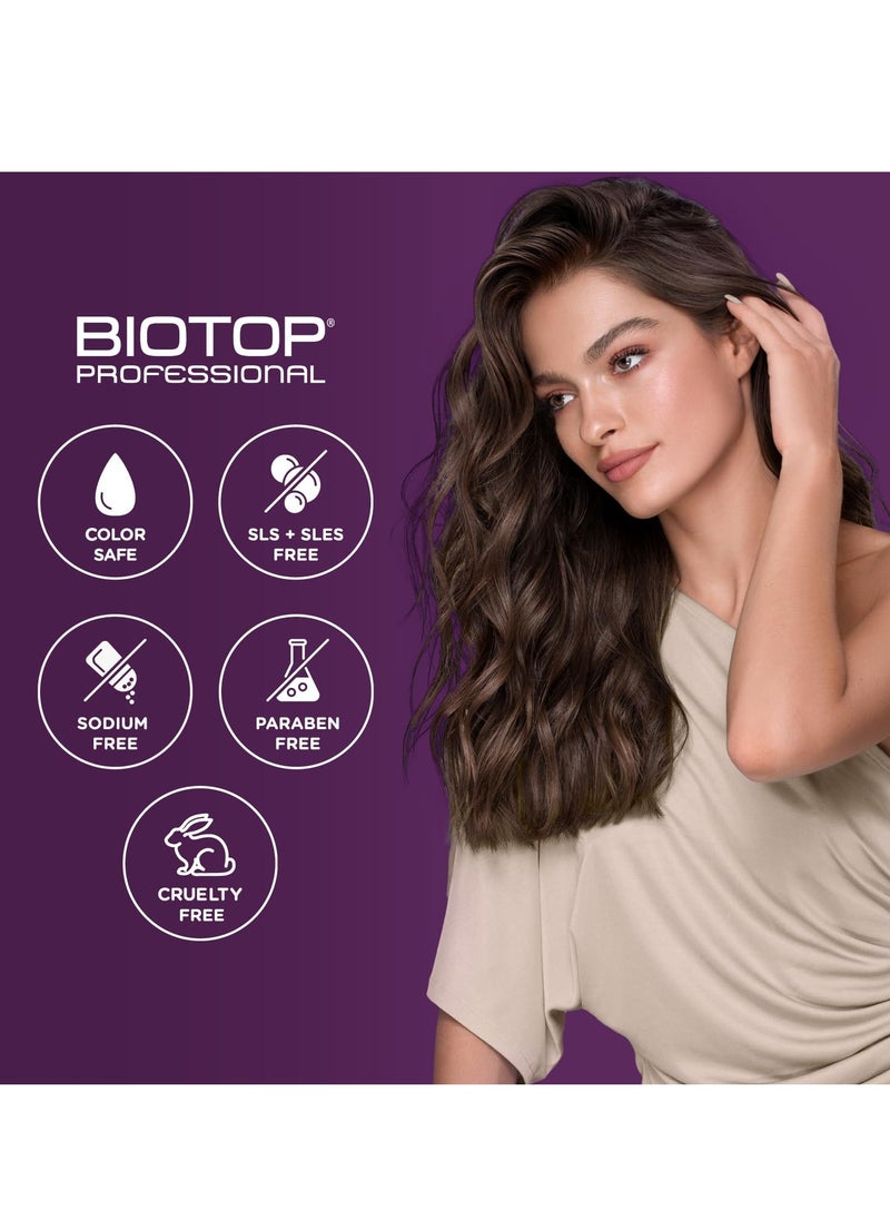 Biotop Professional Biotop Professional Pro-Active Hair Soufflé - Curl Enhancing Leave In Styling Cream for Flexible & Frizz-Free Curls - Made with Almond Oil, Coconut Oil & Avocado Oil - Cruelty-Free Hair Care (11.15oz)  - Image 4