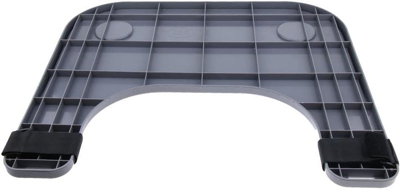 klarako Wheelchair Lap Tray Table with 2 Cup Holders,Universal Trays Desk Fit for Manual Powered or Electric Wheelchairs 22.8 x 20.9 x 1.2 inch - Image 5
