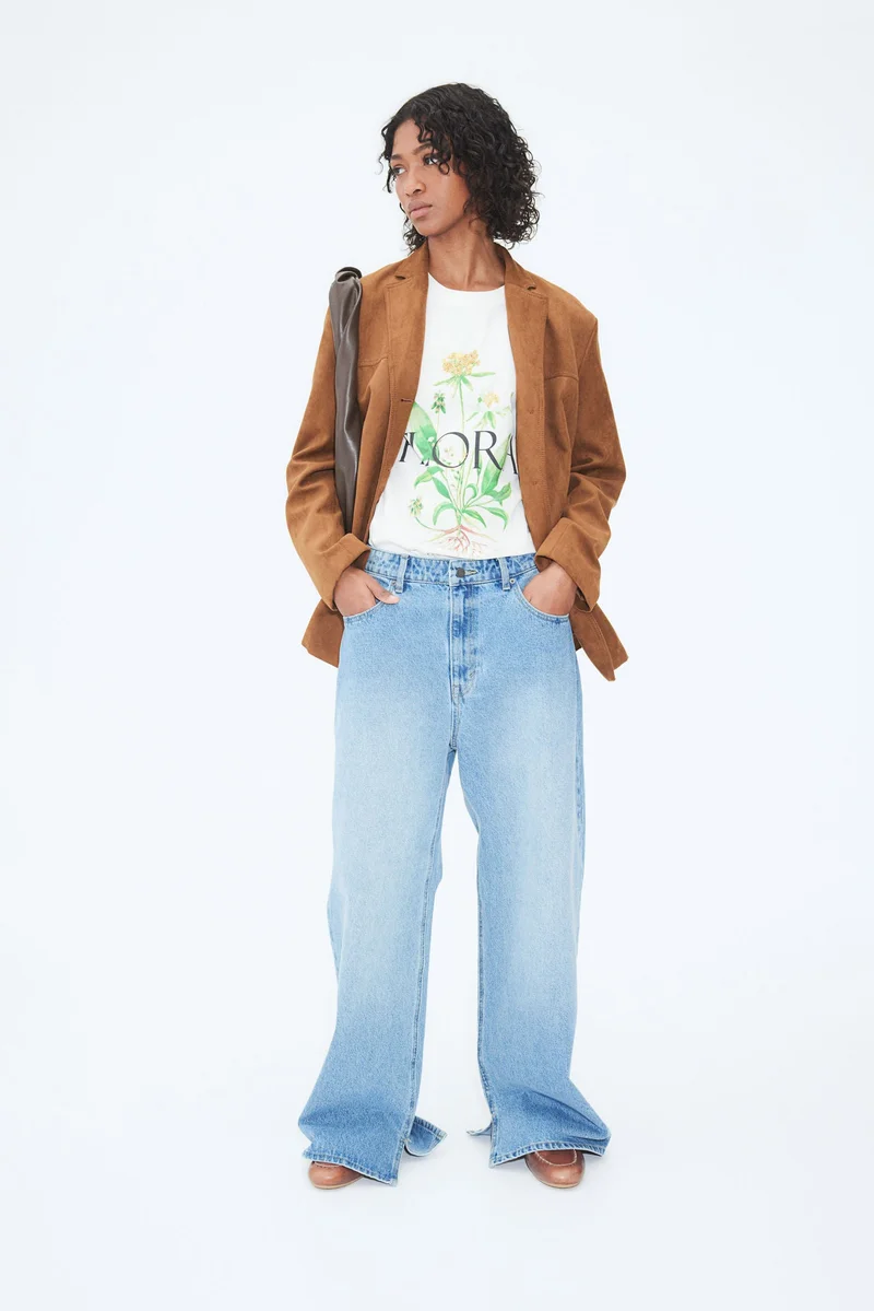 H&M Bead-embellished T-shirt