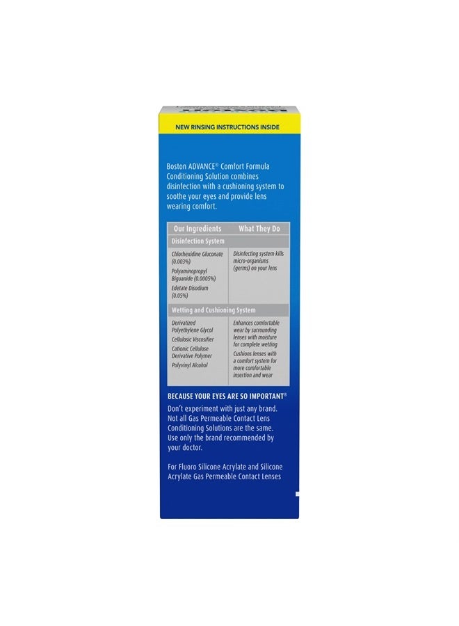 Boston ADVANCE Conditioning Solution, from Bausch + Lomb, 3.5 Fl Oz (Pack of 2)  - Image 2