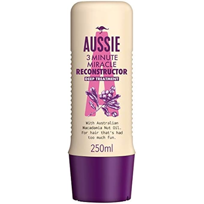 Aussie DEEP TREATMENT 3 MINUTE MIRACLE RECONSTRUCTOR CONDITIONER, 250ML - Image 1