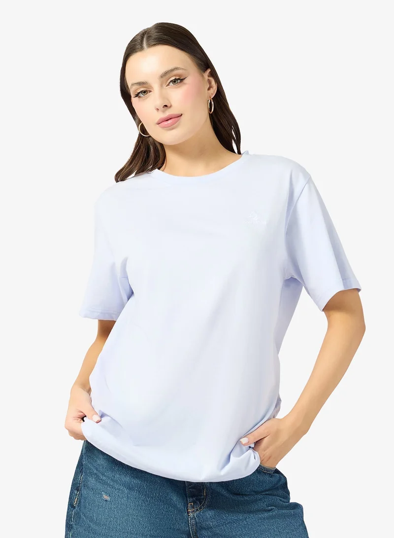 CONVERSE Standard Fit Star Chevron Embroidered T-Shirt