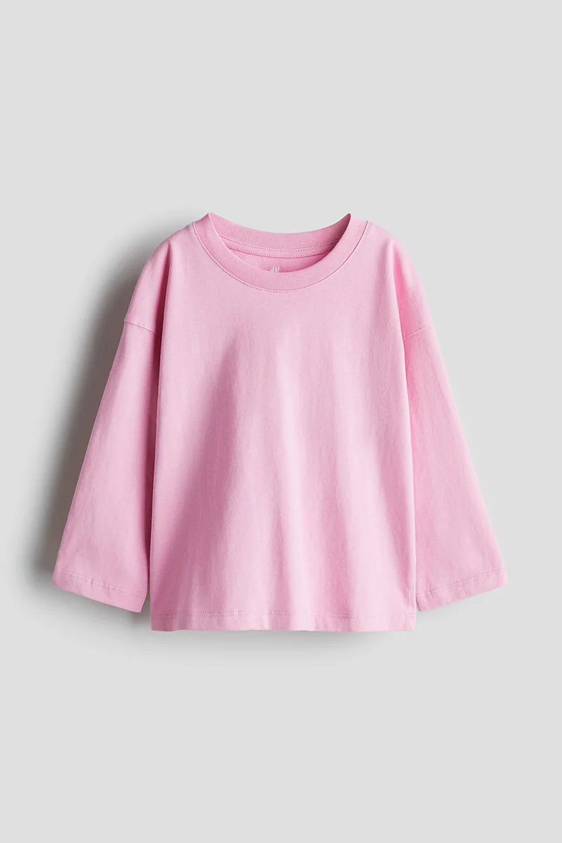 اتش اند ام Oversized jersey top
