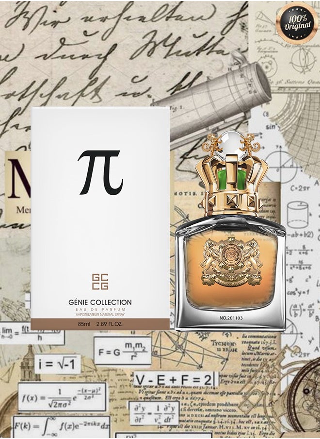 Genie Collection - 3 Pieces Pi Perfume Number 201103 For Men 85ml EDP - Image 1