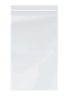 Generic Zip Lock Bags, 100 Pcs Grip Seal Bags, 10 X 8cm Resealable Clear Plastic Bags Sealed Storage Pouches Thickening Durable Press Seal Bags  - Image 1