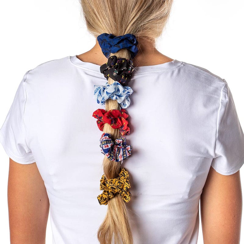 Bioworld My Hero Academia 6 Piece Scrunchie Set Hair Ties Hair Accessories - Image 3