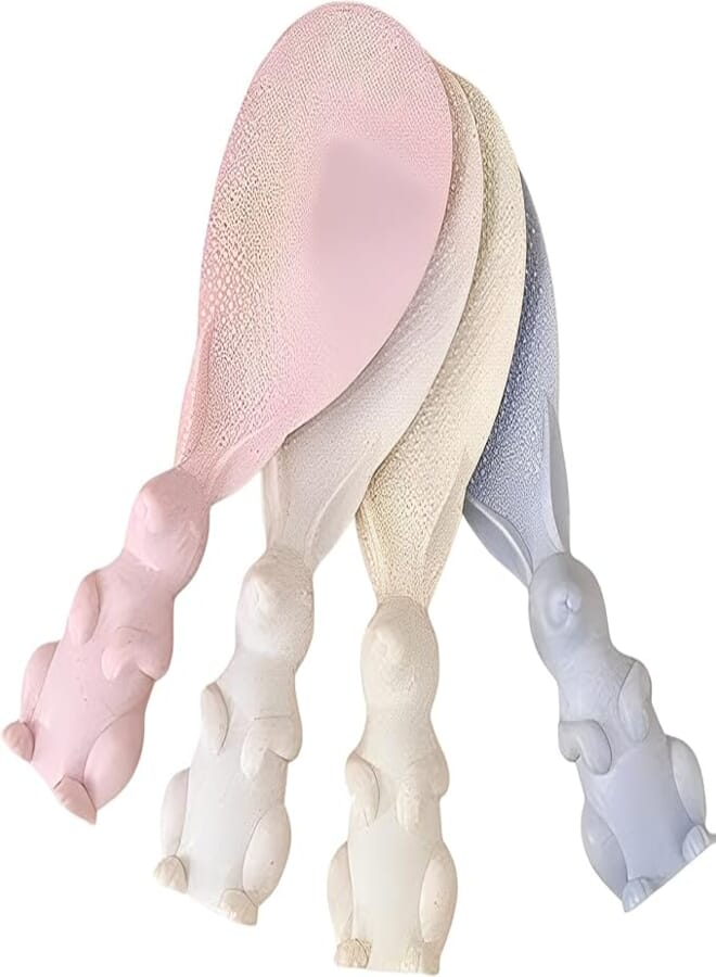 Rice Spoon Animal Shape Stand Rice Cooker Spoon (Assorted color)