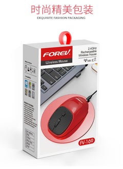 FV-169 Wireless Rechargeable Mouse – 4 Buttons 1600DPI – 2.4Ghz 10m Range - Black - pzsku/Z2BFE510EE635351AF4CDZ/45/_/1721470747/91937d05-114b-4c0b-9075-f6374ff448b4