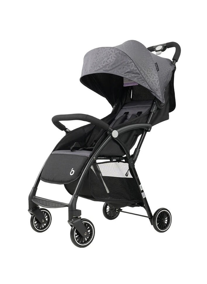 BABYCARA One click Baby Newborn Stroller Ultra-lightweight and Portable Sit-down Foldable Suspension Shock-absorbing Four-wheel 0-3 Years Old  - Image 1