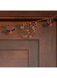 Webelkart Colorful Pompom Handmade Door Toran For Door Home Decoration And Diwali Decoration (Multicolored) 44 Inch  - Image 2
