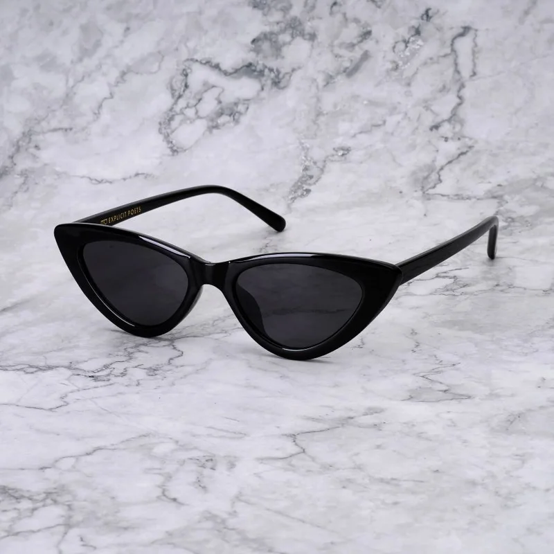  اكسبليست باوتس EXPLICIT POETS 28EP1-BELLA BLACK-GRAY SUNGLASSES