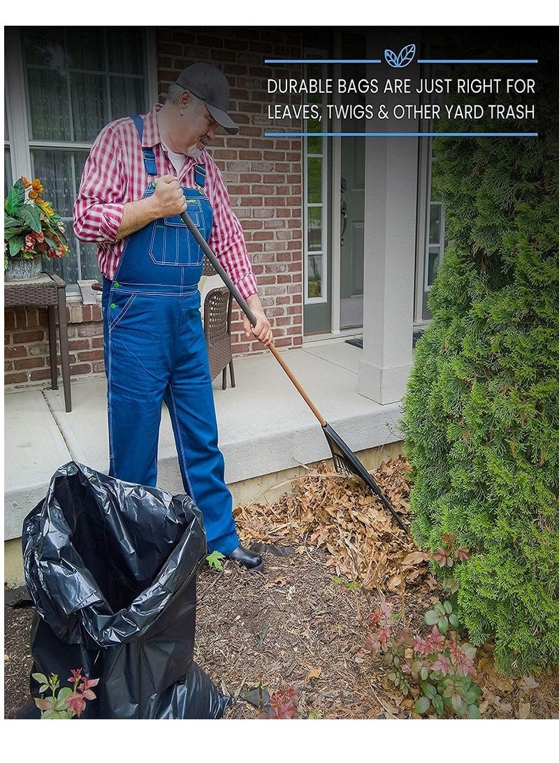 أكياس قمامة بلاستيكية كبيرة الحجم، 40 قطعة - Image 3