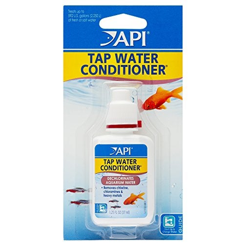 API TAP WATER CONDITIONER Aquarium Water Conditioner 1.25-Ounce Bottle - Image 1