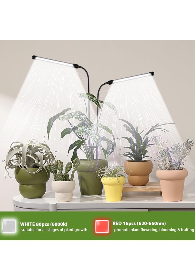 Generic 2Pack Plant Grow Light for Indoor Plants 6000K Full Spectrum Gooseneck Growing Lamp with Dimmable and Auto Timer 4 8 12H LED Grow Light for Indoor Pot Plants Bonsai Plant Houseplants  - Image 3