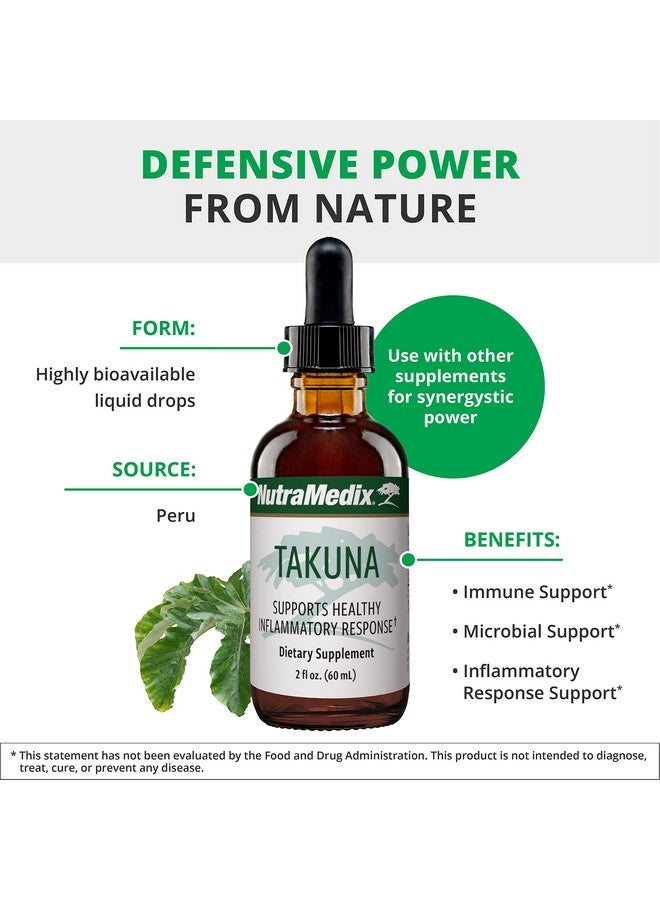 NutraMedix Immune Support Supplement - Made with Takuna Blanca Bark Extract - Bioavailable, Fast-Absorbing Liquid Vitamins for Women & Men (1oz / 30ml) - Image 3
