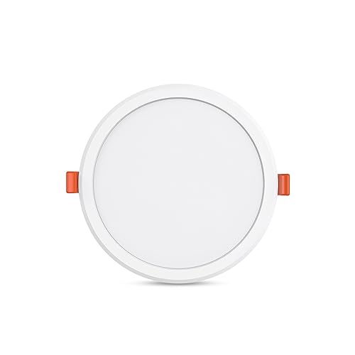 GOLD MEDAL Goldmedal Glazz 15W Round Ceiling Light | Recessed LED Downlight for False Ceiling |Cut Out :6.02 Inch |Downlight for Home,Hall,Room,Kitchen,Office,Shop |Cool Daylight (6500K) - Image 2