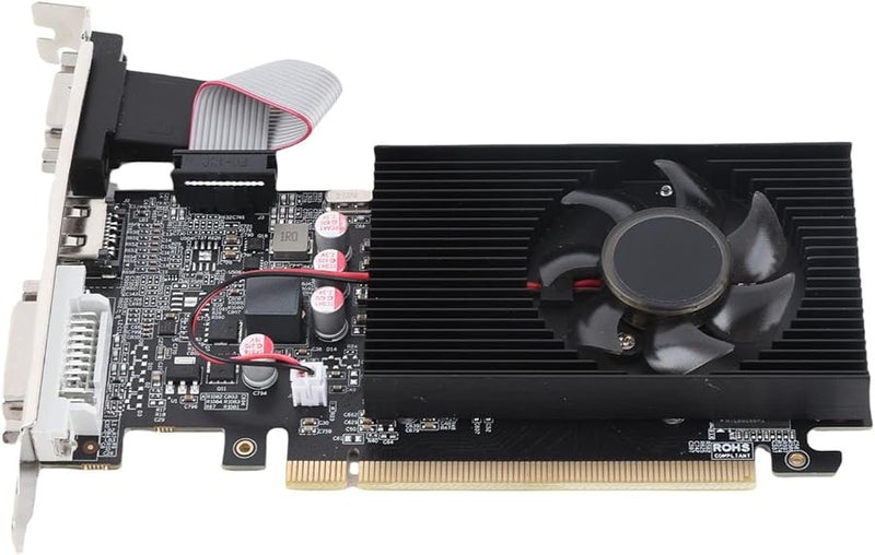 2GB DDR3 Silent Desktop Gaming Graphics Card 2560X1600 Resolution for Computer PC - Image 1