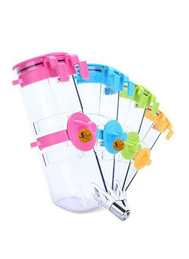 Sage Square Pet Automatic Drinking Water Fountain Water Feeder Bottle For Small Cat Dog Rabbit Hamster Gerbil 350Ml (Color May Vary)  - Image 3