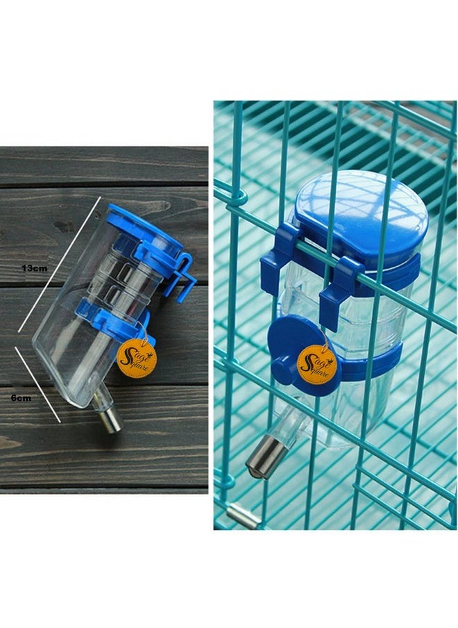 Sage Square Pet Automatic Drinking Water Fountain Water Feeder Bottle For Small Cat Dog Rabbit Hamster Gerbil 350Ml (Color May Vary)  - Image 5