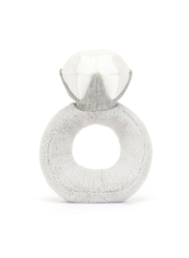 Jellycat Amuseables Diamond Ring Plush – Soft Stuffed Toy with Cordy Legs, Cute Valentine’s Gift for Kids & Adults, Collectible Jellycat, 17cm - Image 2
