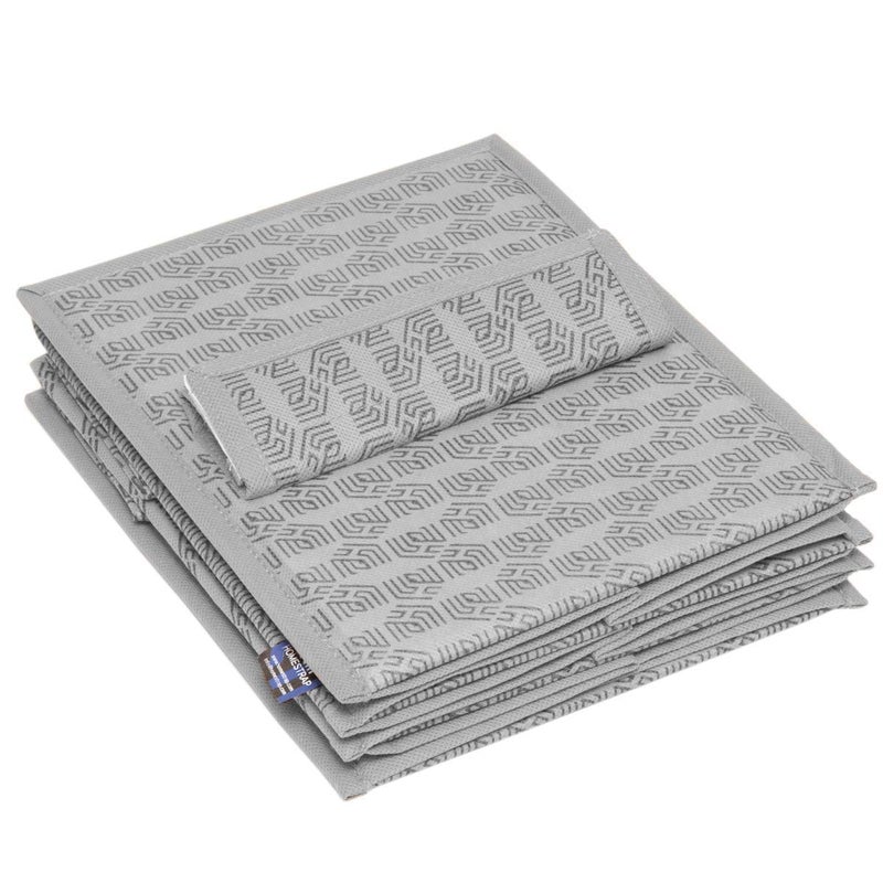 ONTRIP ONTRIP Foldable Hanging Storage Organizer 3 Layer NonWoven FabricWardrobe 30 X30 X 60 CM 3 Layer - Image 3