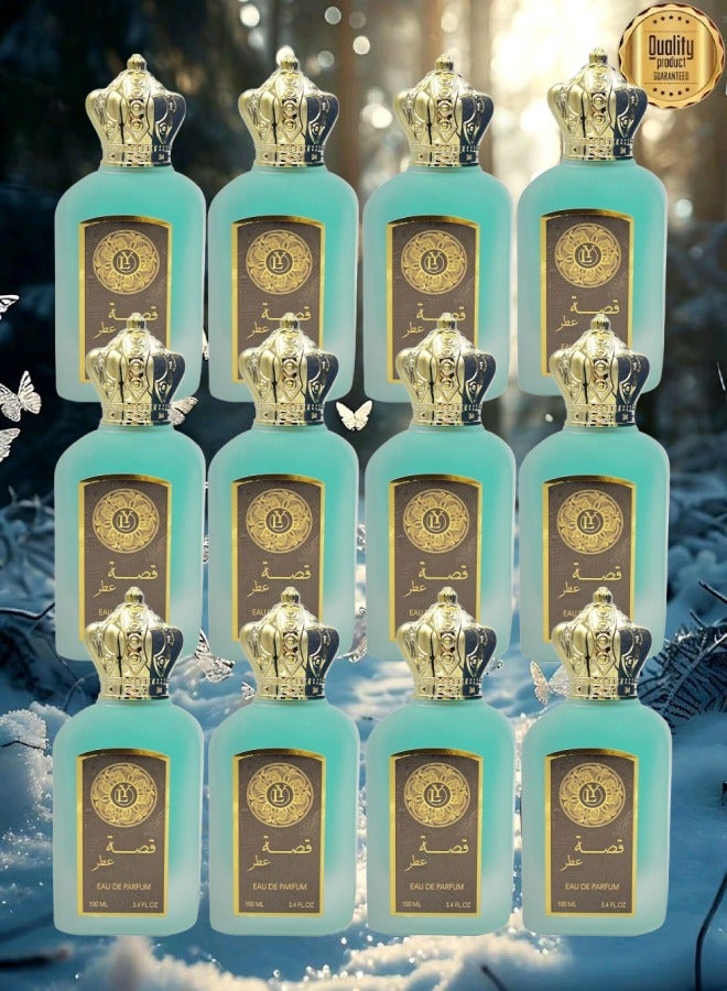LY 12 Pieces Qissah Valley Parfum EDP 100ML - Image 1