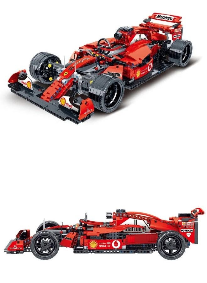 null - Formula 1 Sports Racing Car Building Kit Technic Building Blocks Set for Boys – F1 Challenge Car Construction Toy Creative Building Blocks for Boys and Girls Assembly Toy Character Play Figures Innovative Construction Blocks Educational and Fun Toy for Kids. - Image 1