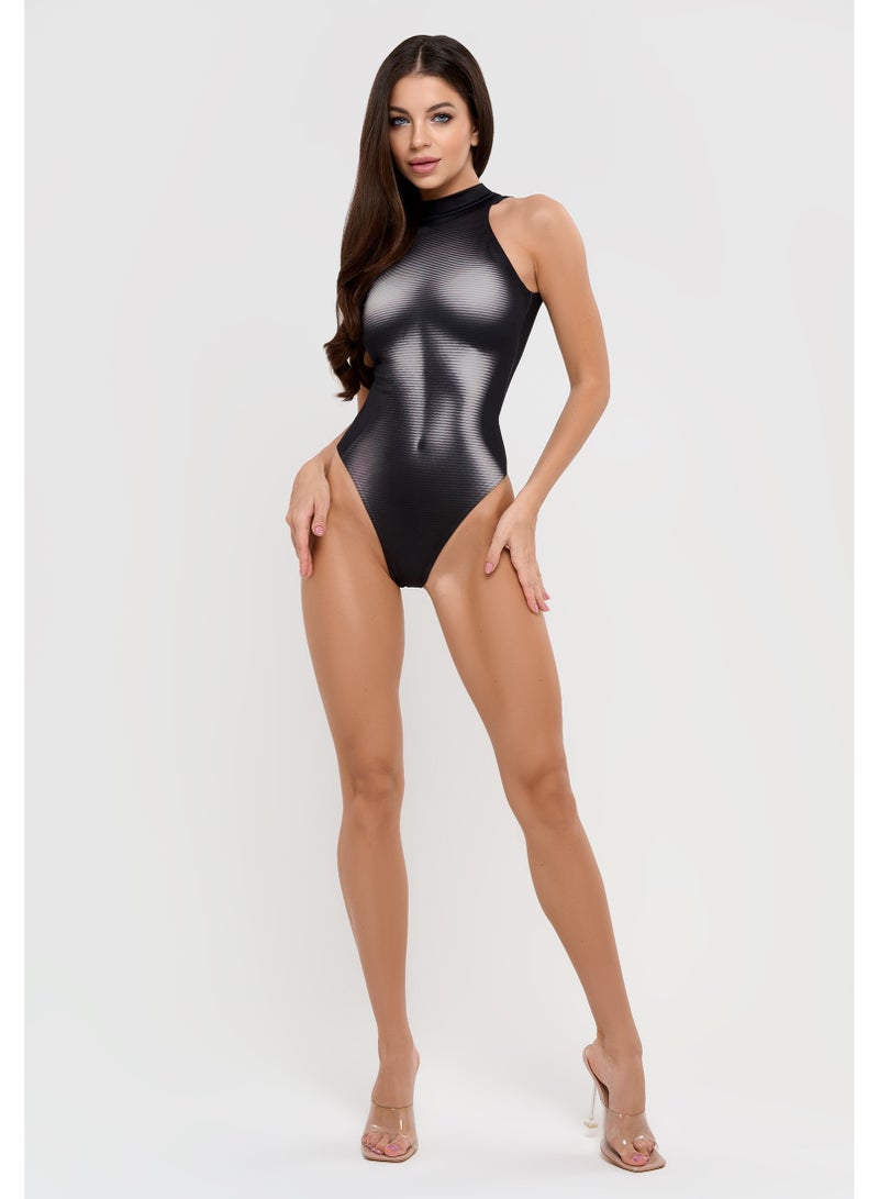 Bona Fide X-Body – Sculpting High Neck Bodysuit - Image 3