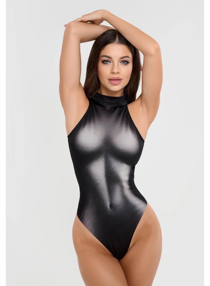 Bona Fide  Bona Fide X-Body – Sculpting High Neck Bodysuit for Women | Best Price UAE