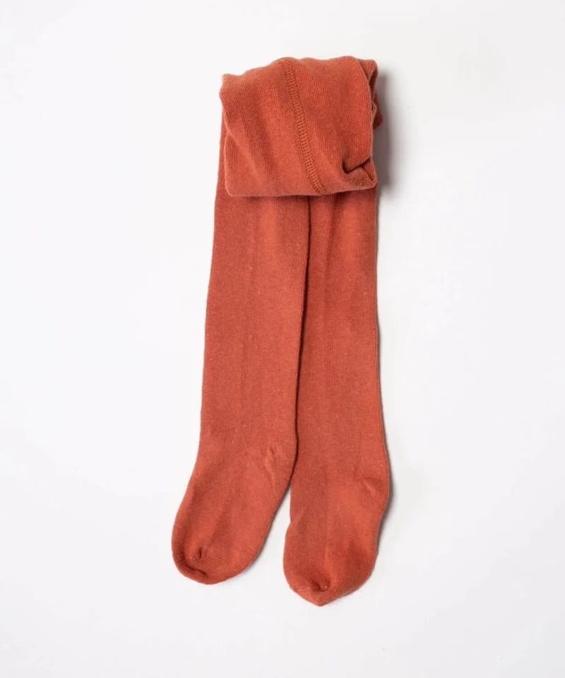 Cigit Kids Plain Tights Tile