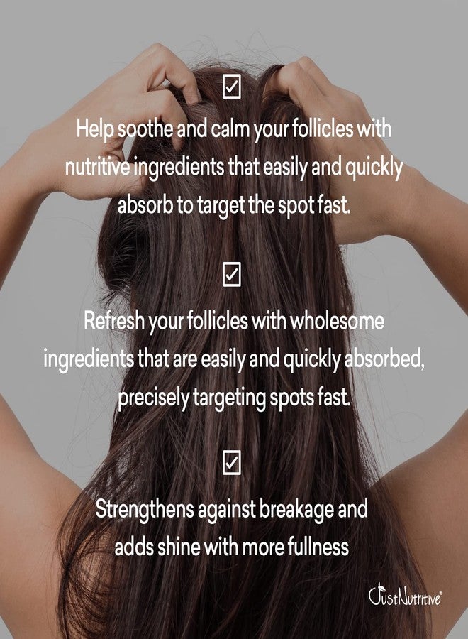 Just Nutritive Alopecia Renewal Hair Loss Treatment | Renewal Hair & Scalp Therapy | Nutritive ingredients Penetrate to Sooth | Just Nutritive | 4 Fl Oz - Image 5