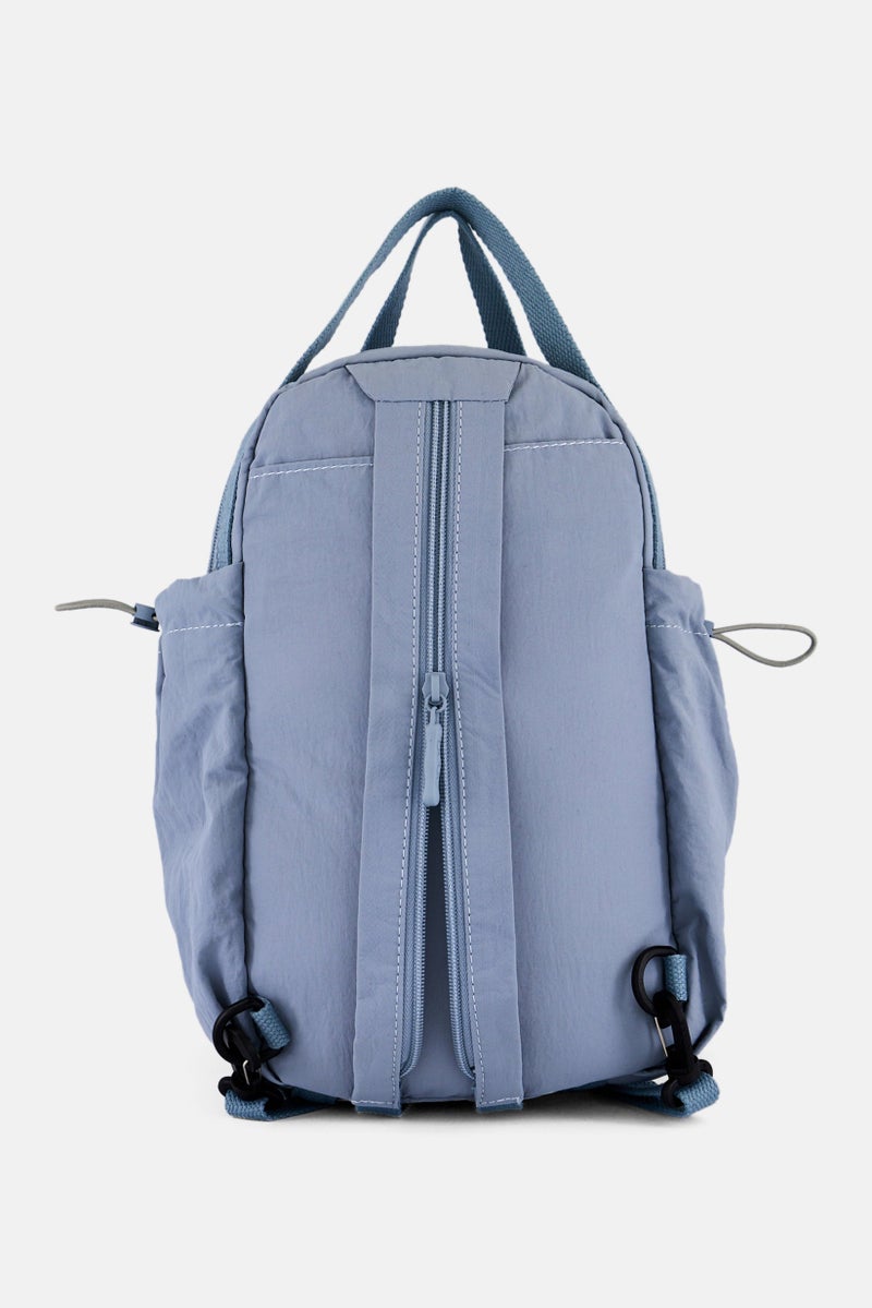 bebe Women Brand Logo Backpack 20 L x 31 H x 11 W cm, Blue  - Image 2