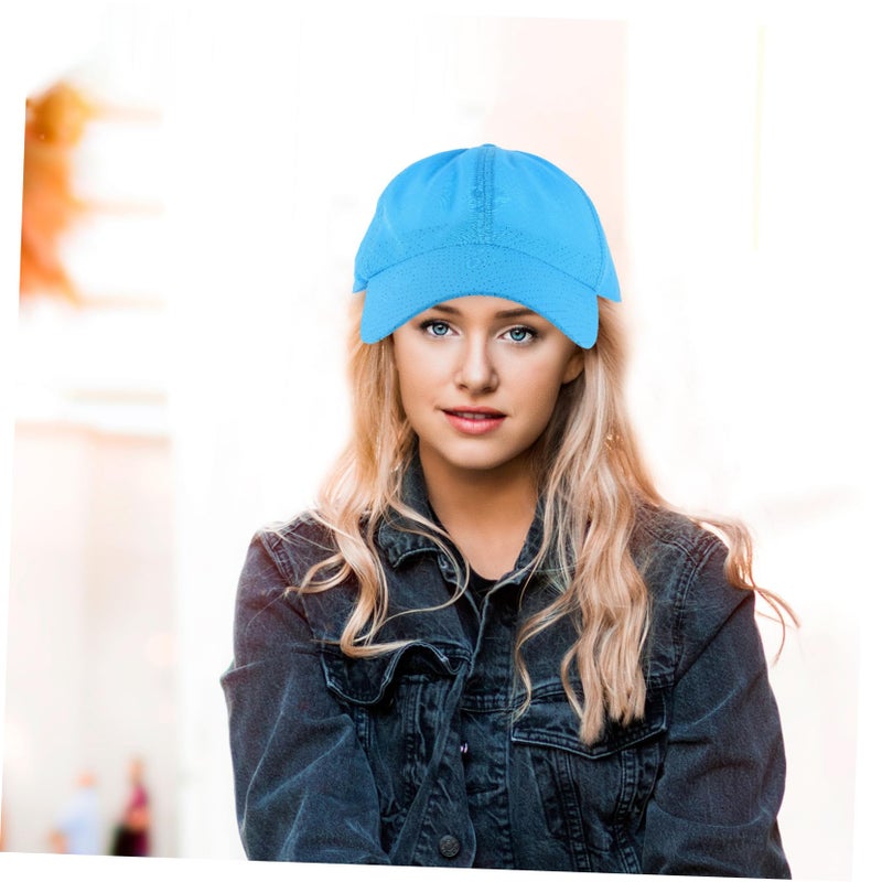 4 Pack Quick Dry Baseball Cap For Men And Women Sun Hat Peaked Cap - Image 4