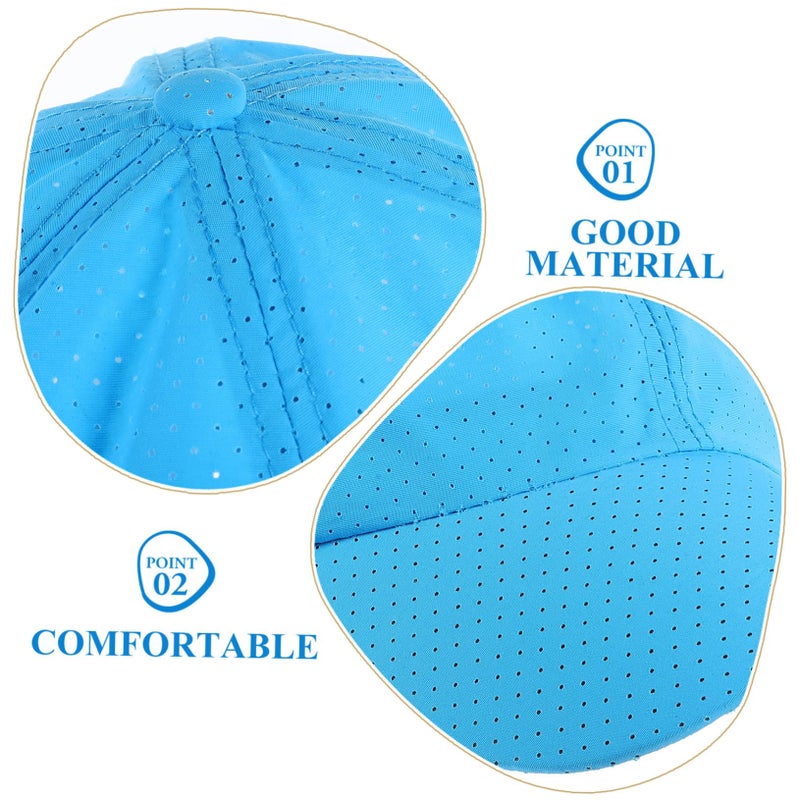 4 Pack Quick Dry Baseball Cap For Men And Women Sun Hat Peaked Cap - Image 3